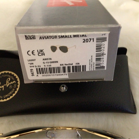 Ray-Ban RB 3044 Aviator small metal sunglasses - Picture 3 of 4